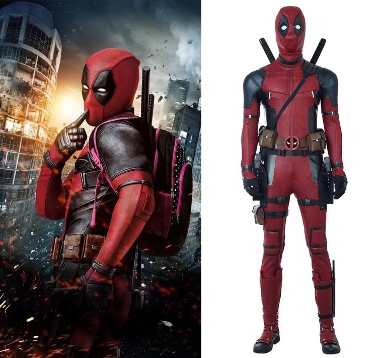 2018 DEADPOOL 2 WADE WILSON COSPLAY COSTUME