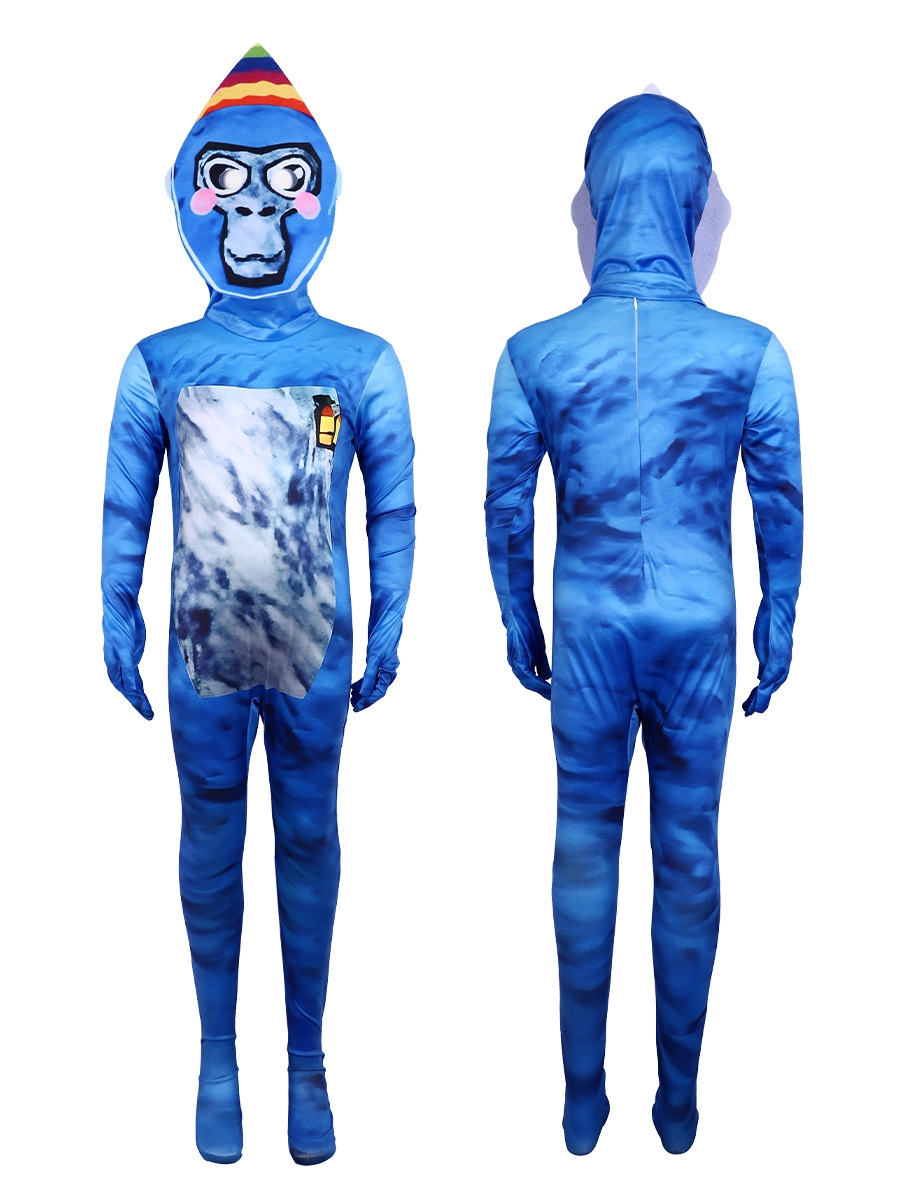 Blue lava gorilla