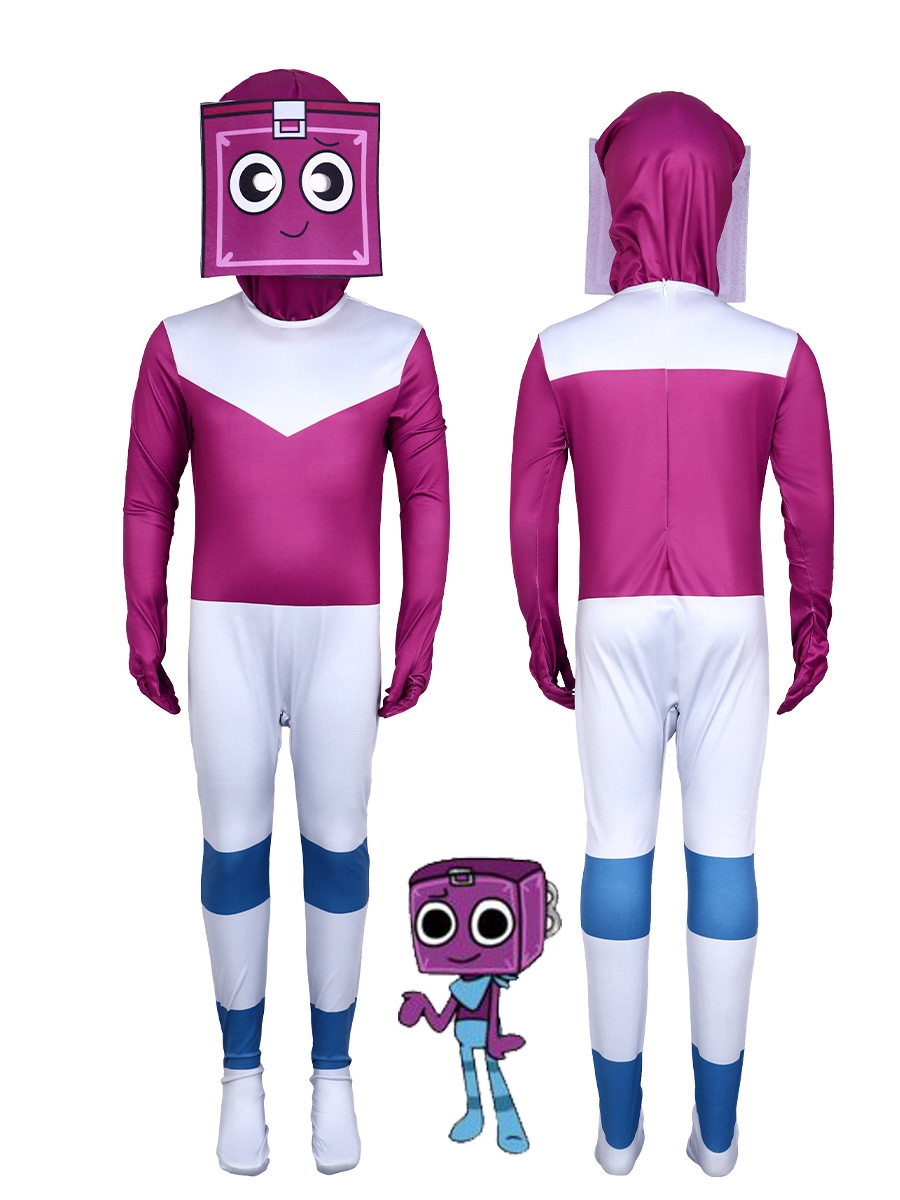 Purple Box jumpsuit