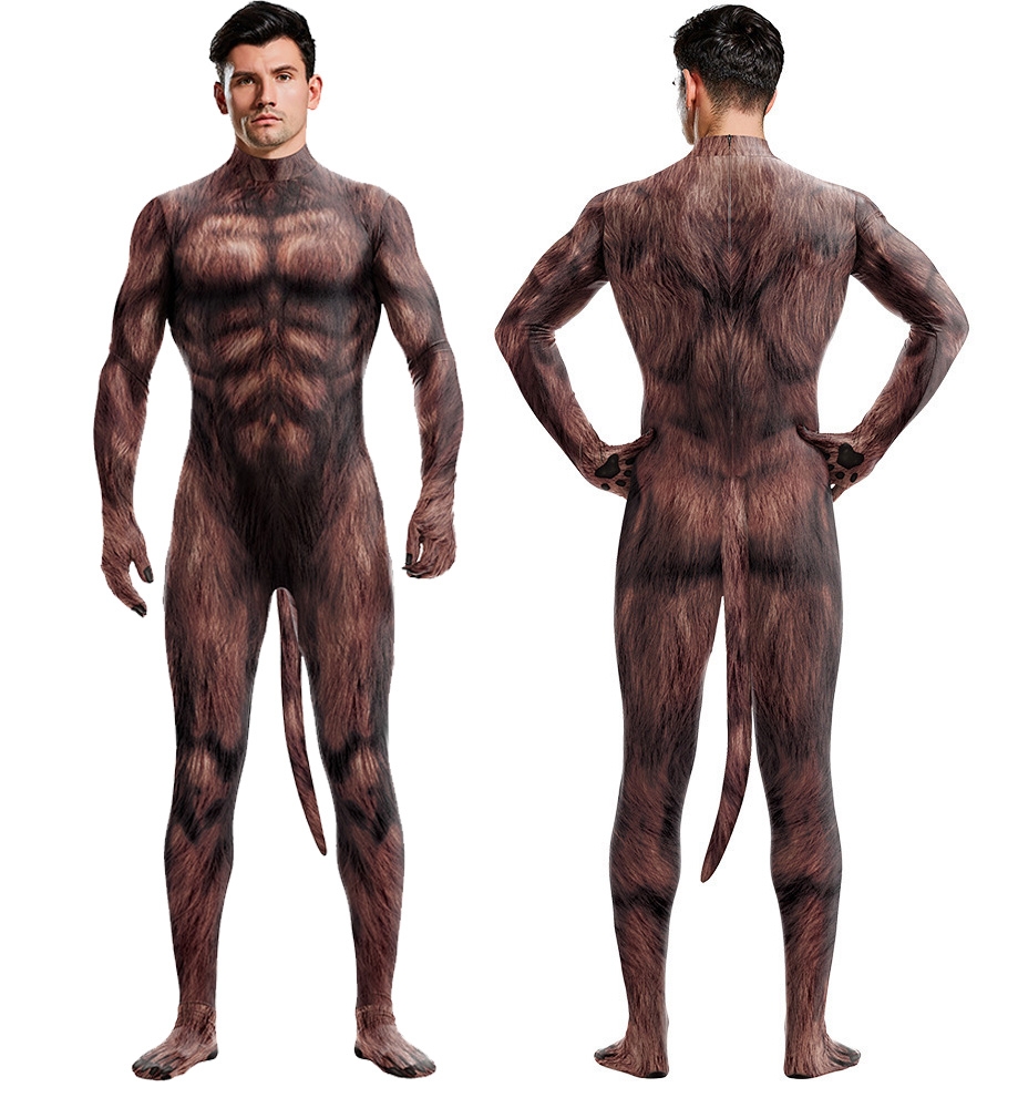 Brown bear jumpsuit