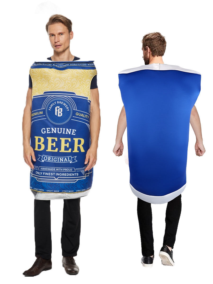 Blue Beer Can