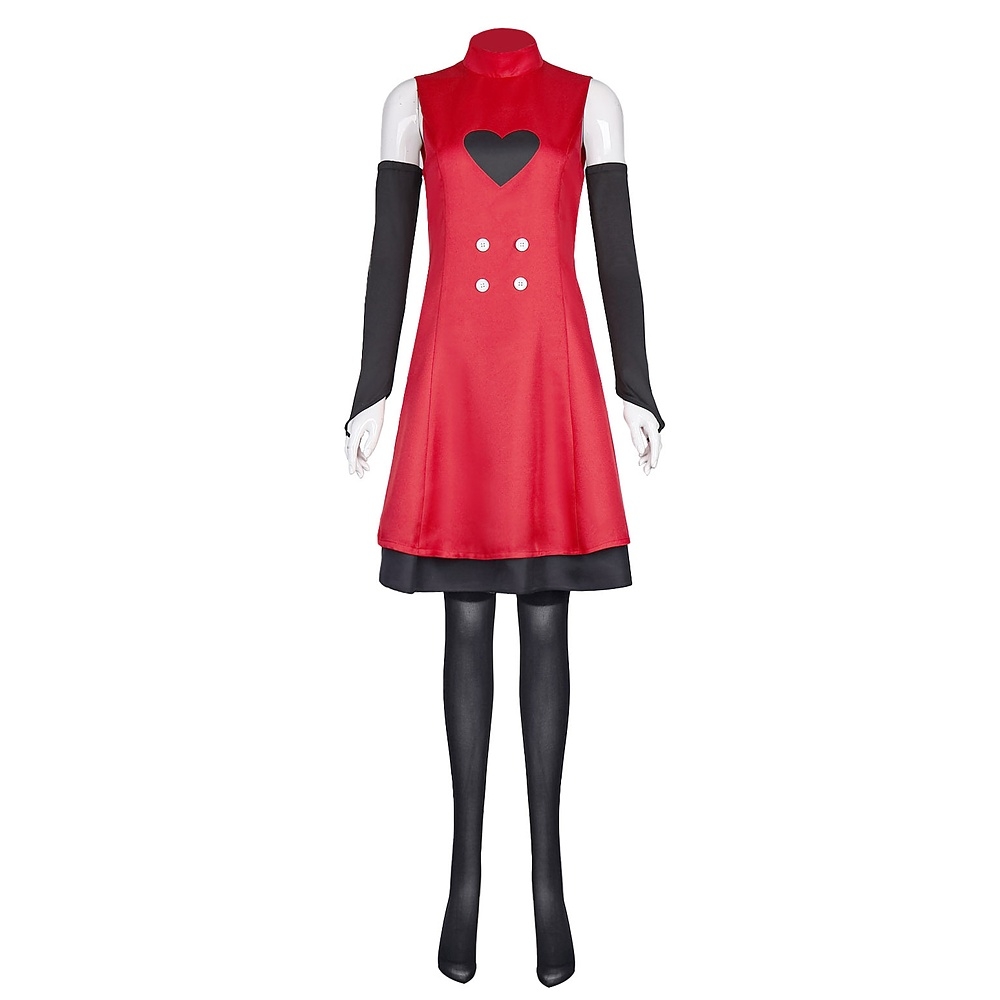 Charlie Morningstar red heart dress