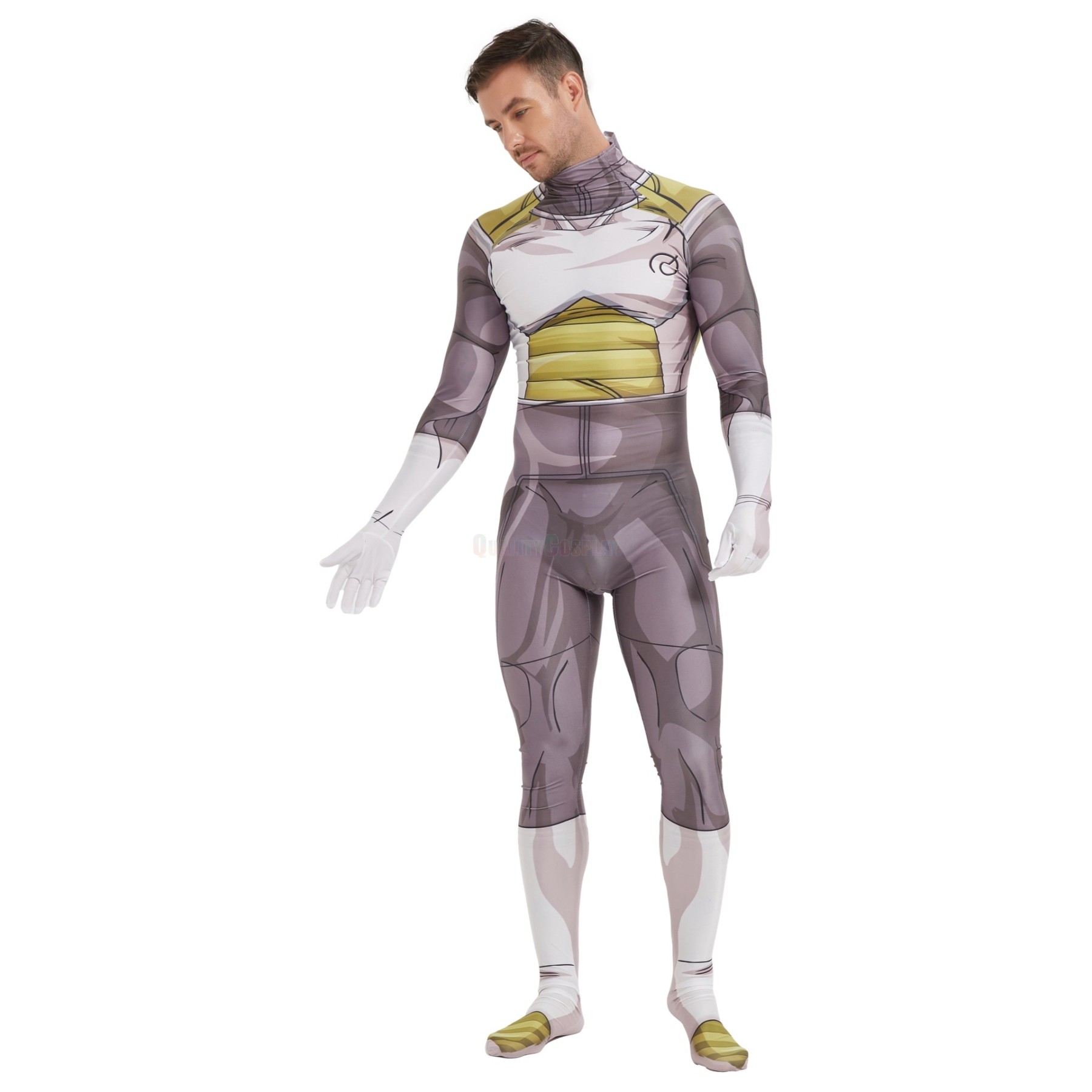 Adult Dbz Saiyan Vegeta Halloween Costume Cosplay Outfit main image 1
