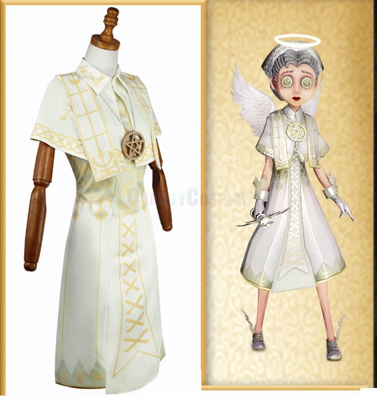 Identity V Doctor Emily Dyer Holy Angel Cosplay Costume