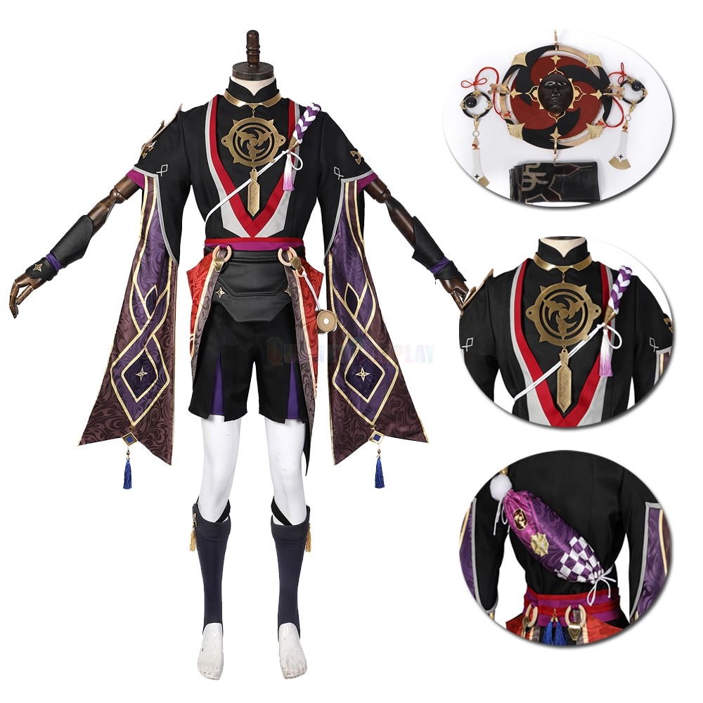 Genshin Impact Scaramouche High Quality Cosplay Costume