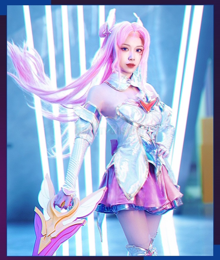 League of Legends Star Guardian Kai'Sa Cosplay Costume 
