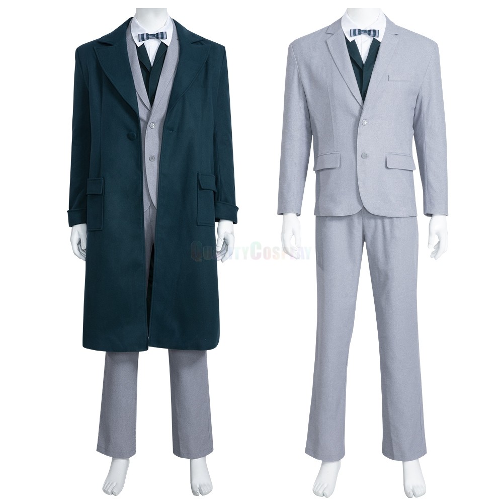 Fantastic Beasts The Crimes of Grindelwald Newt Scamander Cosplay Suit