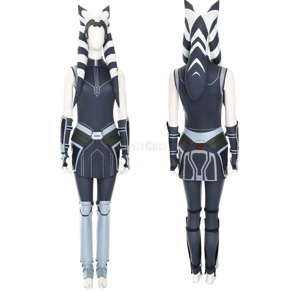 Star Wars The Clone Wars Ahsoka Tano Cosplay Costume