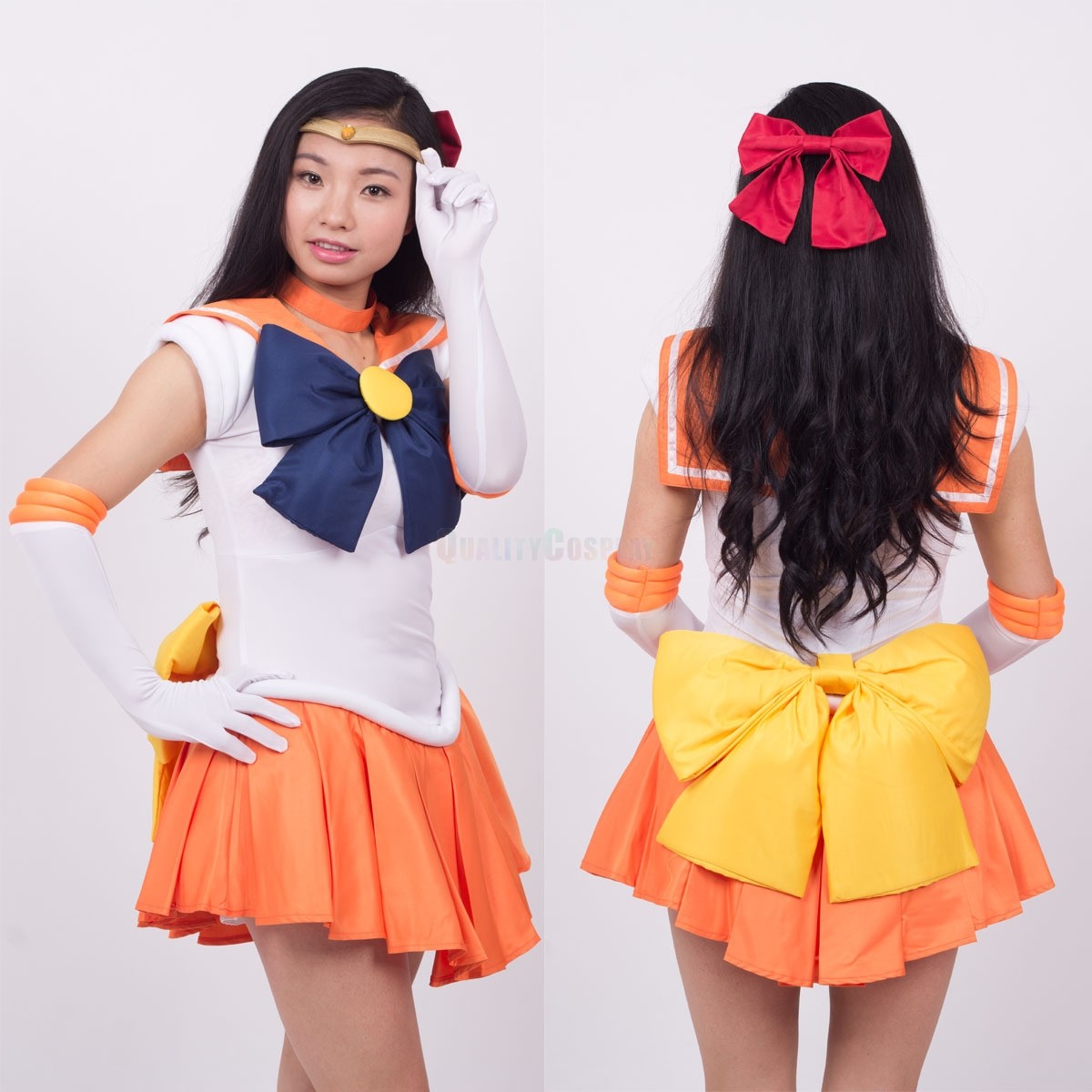 Sailor Moon Aino Minako Sailor Venus Cosplay Costume - HQCOSPLAY