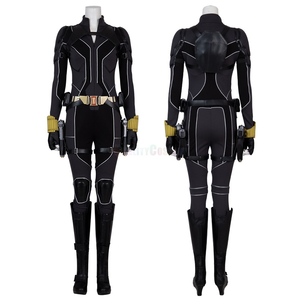 Top Level Black Widow Natasha Romanoff  Black Cosplay Costume
