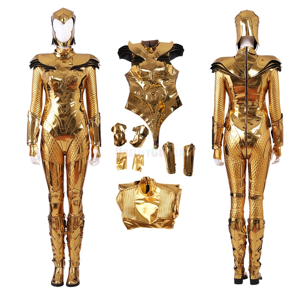 WW1984 Diana Prince Golden Eagle Armor Cosplay Costumes
