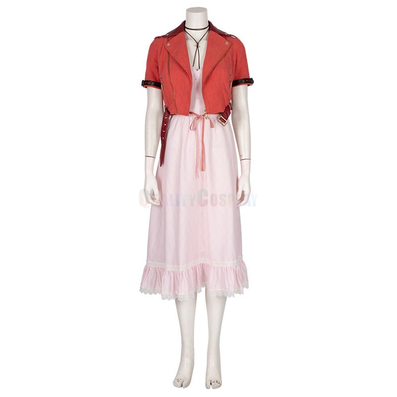 Final Fantasy 7 Aeris Cosplay Costume