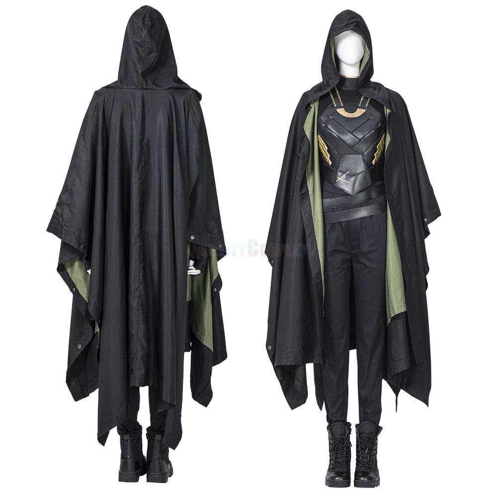 Sylvie Lushton Female Loki Cosplay Costume Updated Version - HQCOSPLAY