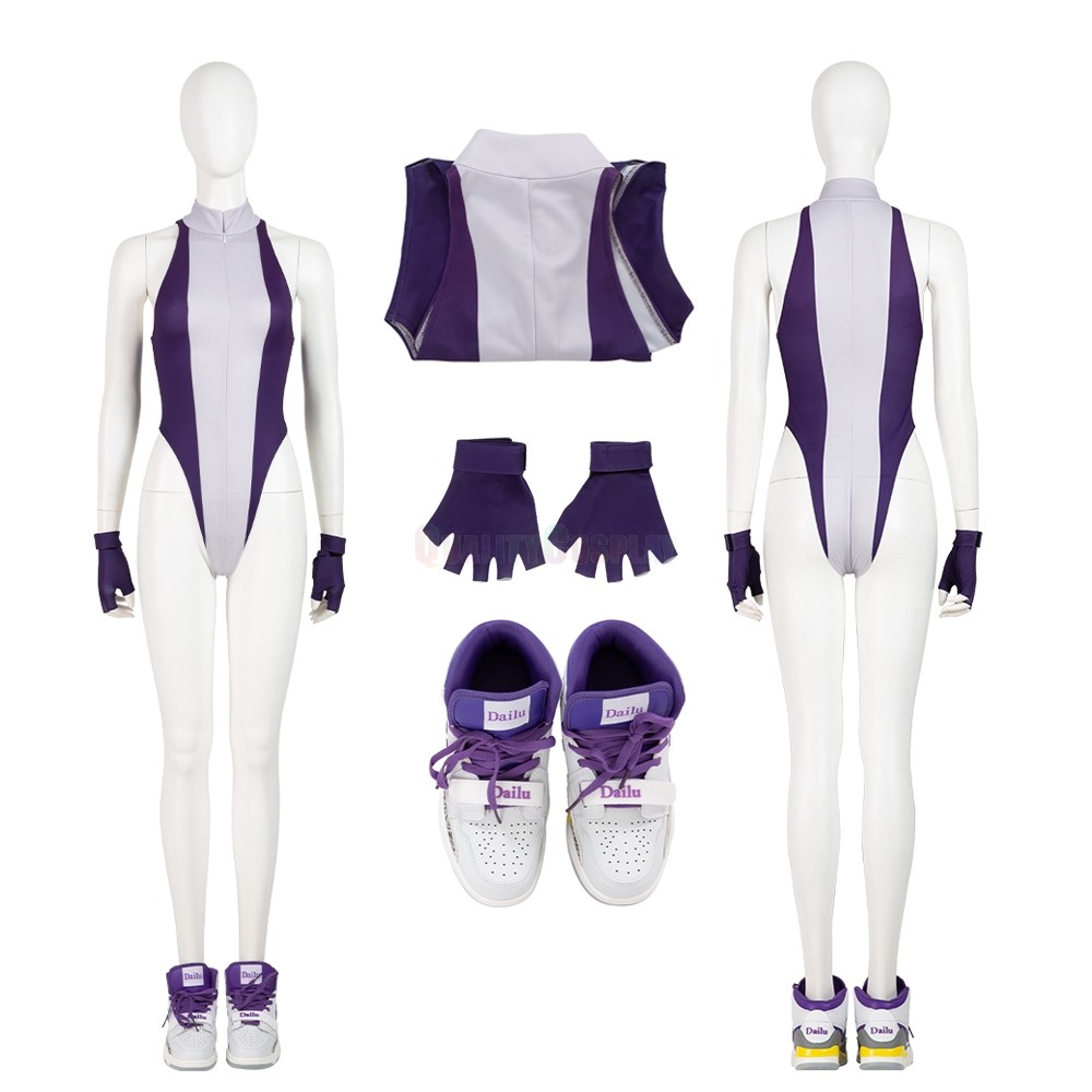 She-Hulk: Attorney at Law Cosplay Costumes White Jumpsuit
