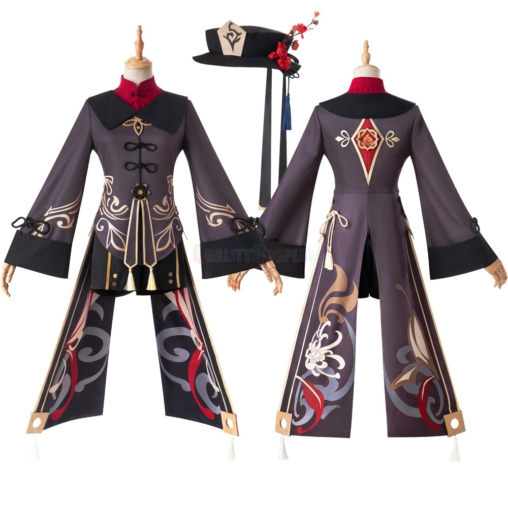 Genshin Impact Hu Tao Cosplay Costume