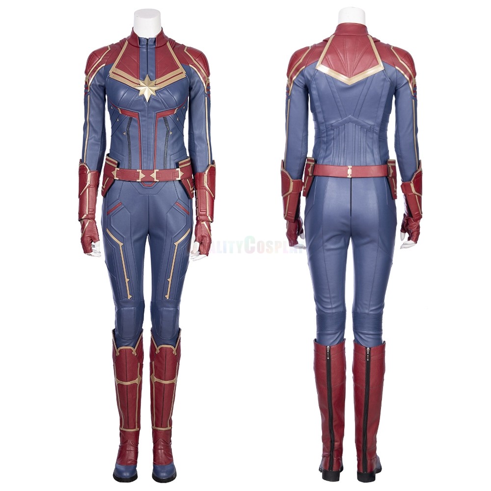 Captain Marvel Carol Danvers Cosplay Costume