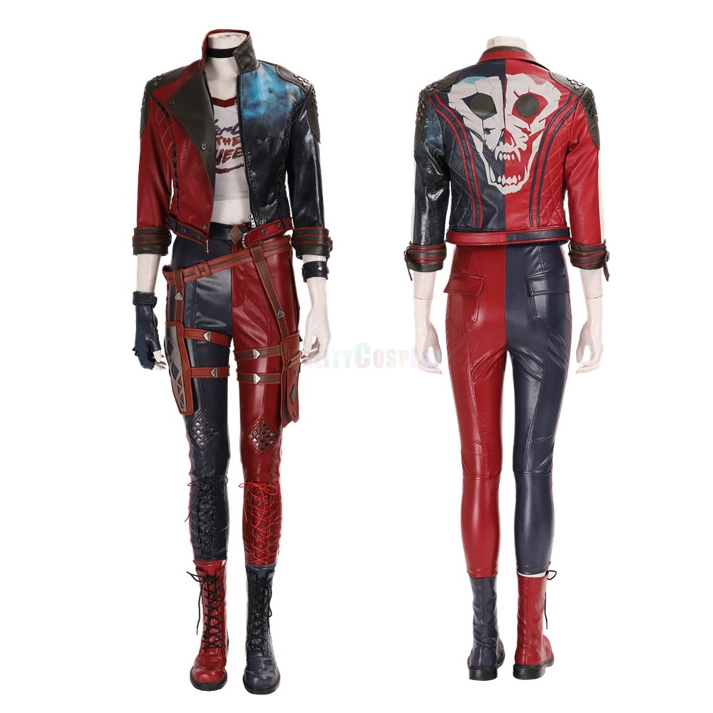 Justice Game Edition Harley Quinn Cosplay Costume