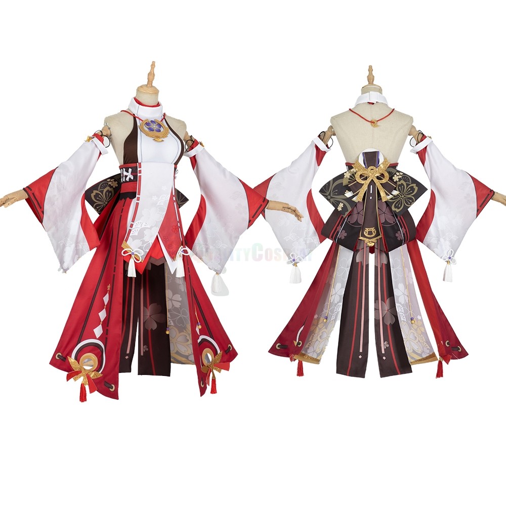 Genshin Impact Yae Miko Cosplay Costume