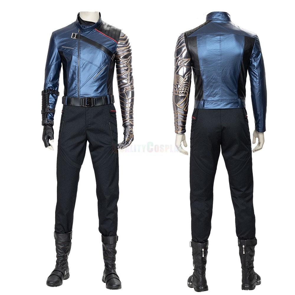 The Falcon and the Winter Soldier Bucky Barnes Cosplay Costume