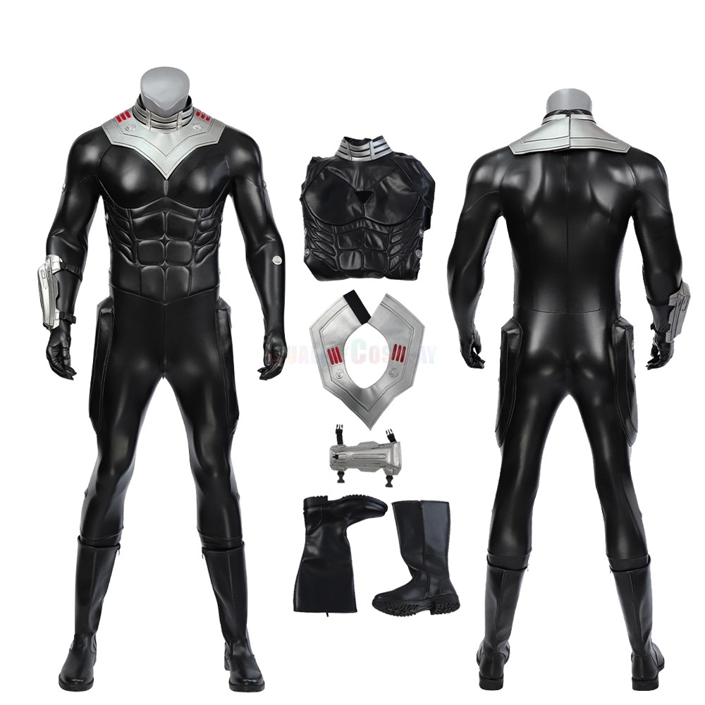 2023 Aquaman and the Lost Kingdom David Hyde Black Manta Cosplay Costume