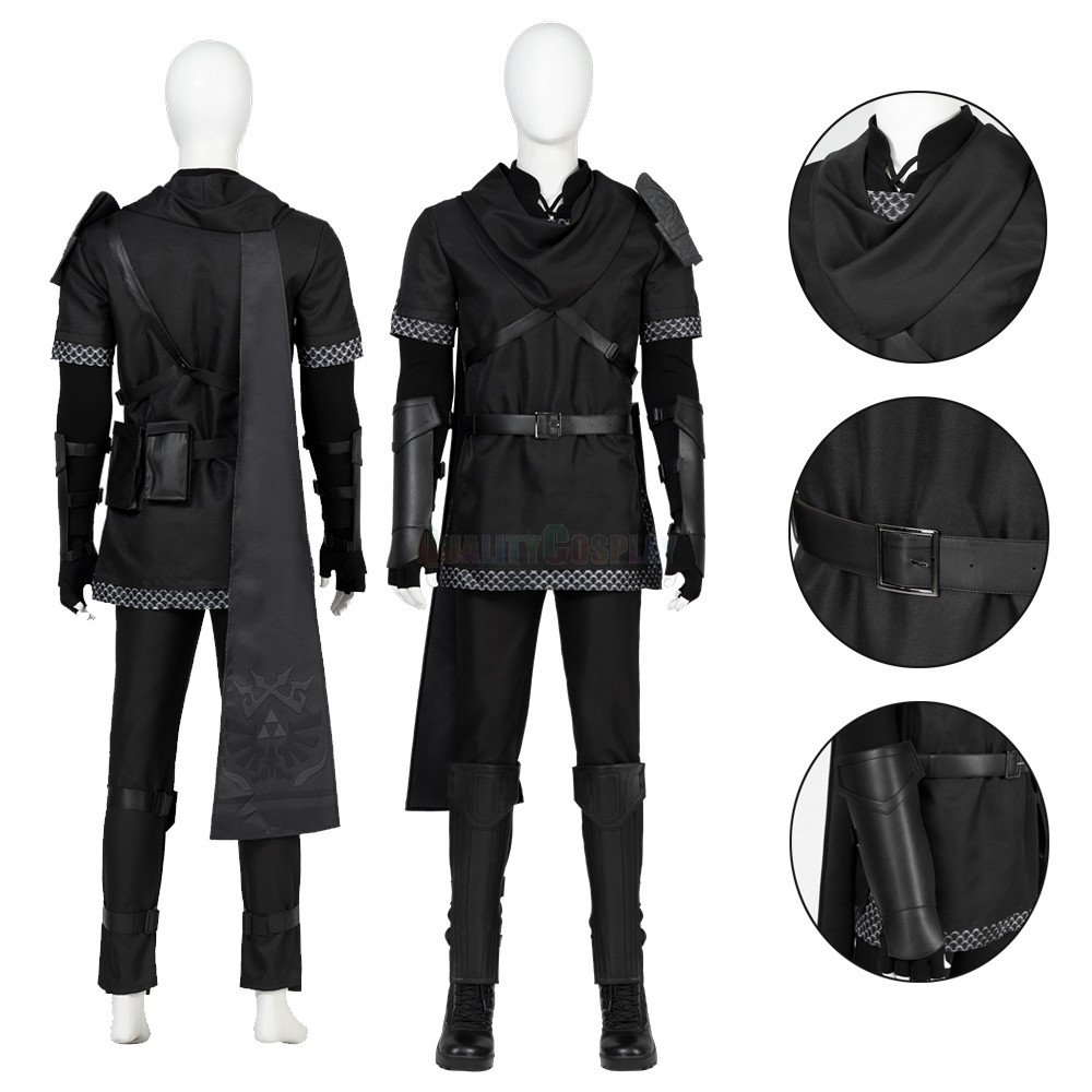 The Legend of Zelda II Darl Link Cosplay Costumes