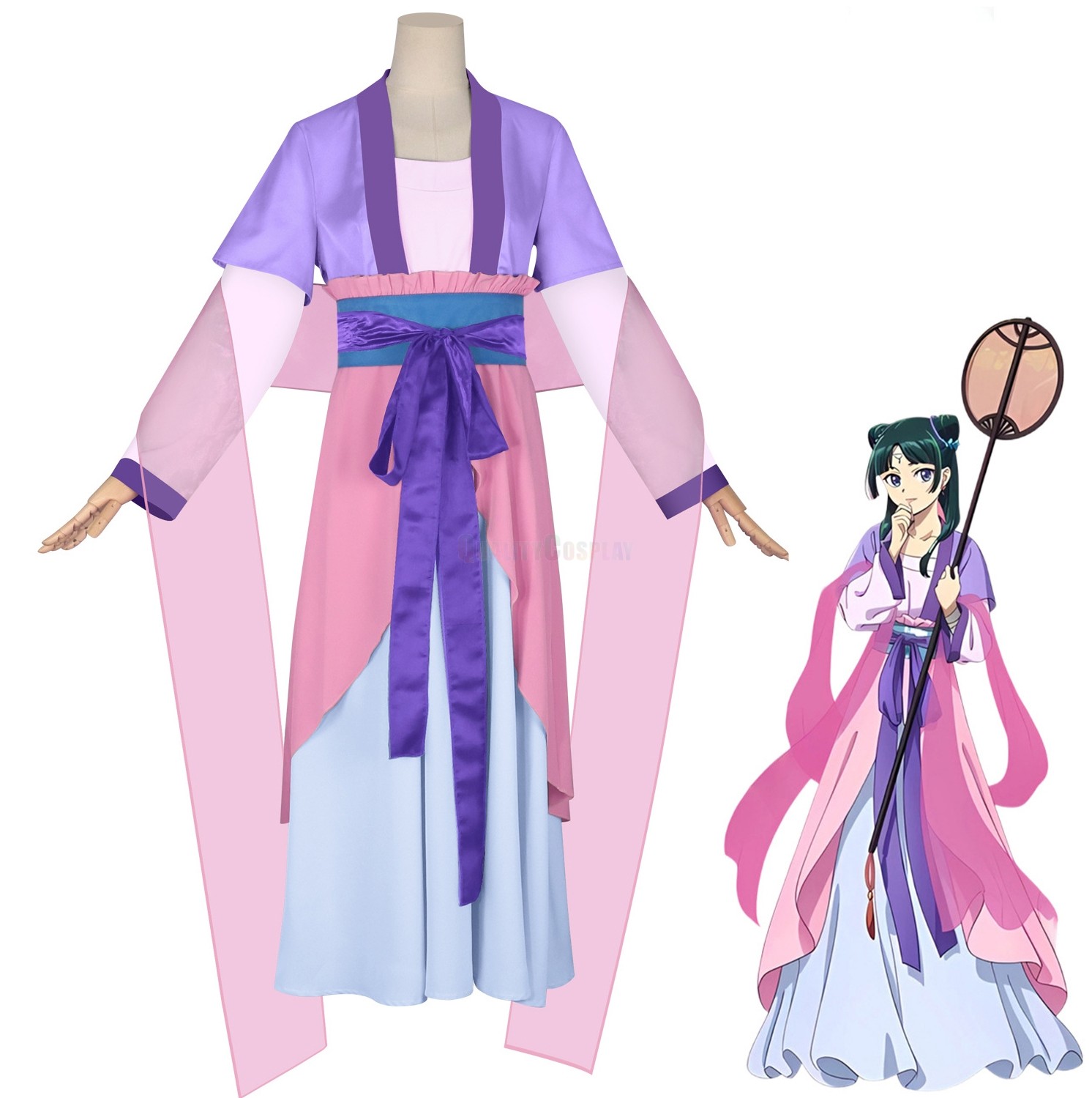The Apothecary Diaries Maomao Cosplay Costume 2 Kinds Hanfu