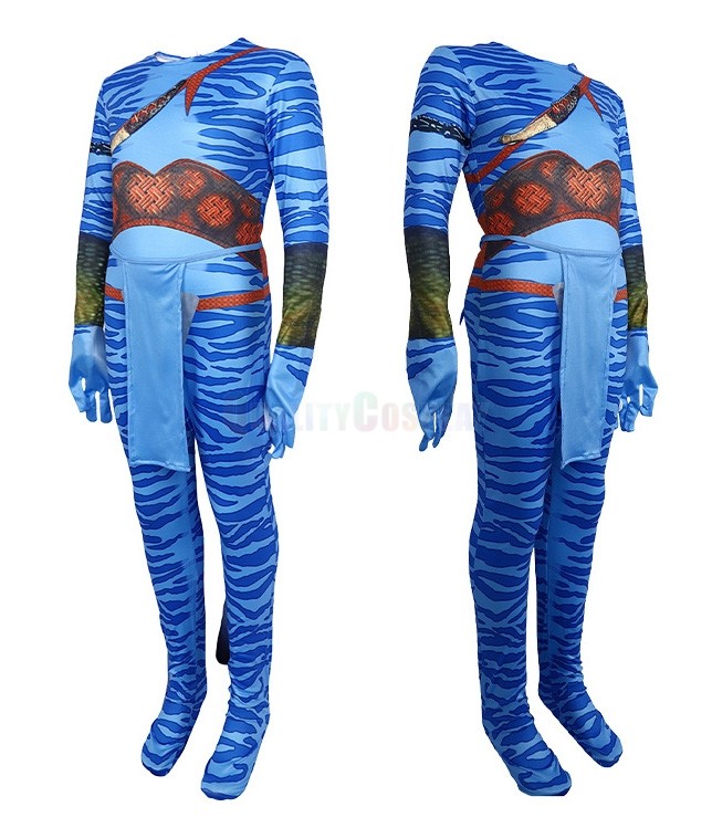 Halloween Avatar Male Bobysuit Cosplay Costume For Adults & Kids ...