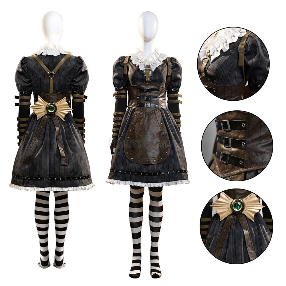Alice Madness Returns Black Alice Cosplay Costume