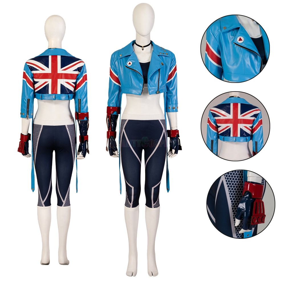 Street Fighter 6 Killer Bee Cammy White Cosplay Costumes