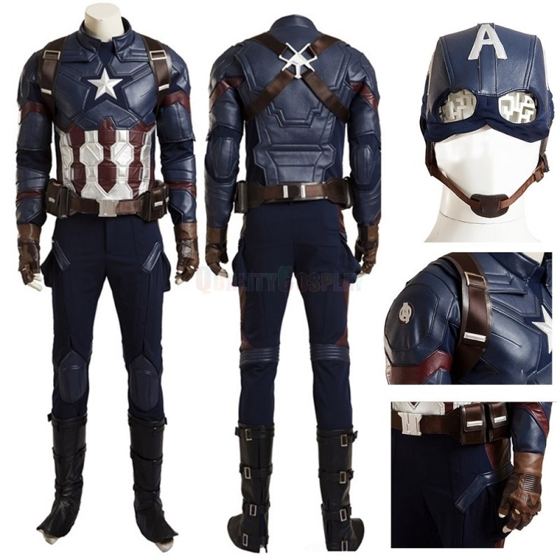 Captain America: Civil War Captain America Cosplay Costumes