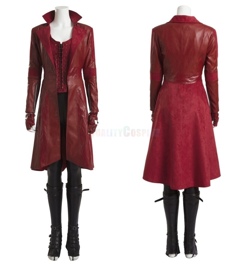 Captain America: Civil War Scarlet Witch Cosplay Costumes Upgraded Version