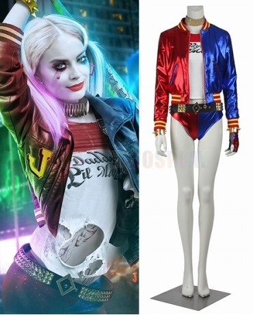 Suicide Squad Harley Quinn Cosplay Costumes