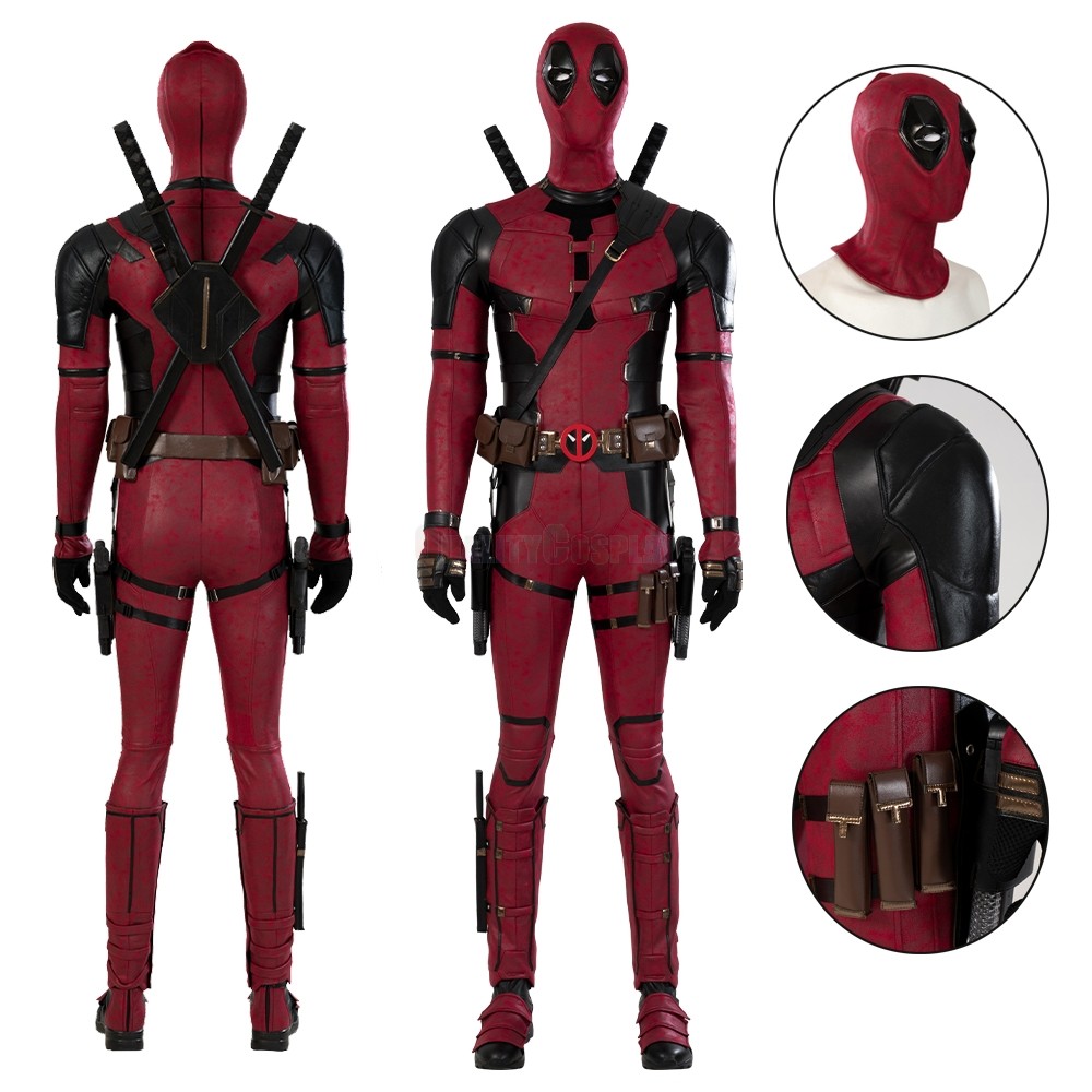 Deadpool 3 Wade Wilson Deadpool Top Lever Cosplay Costumes