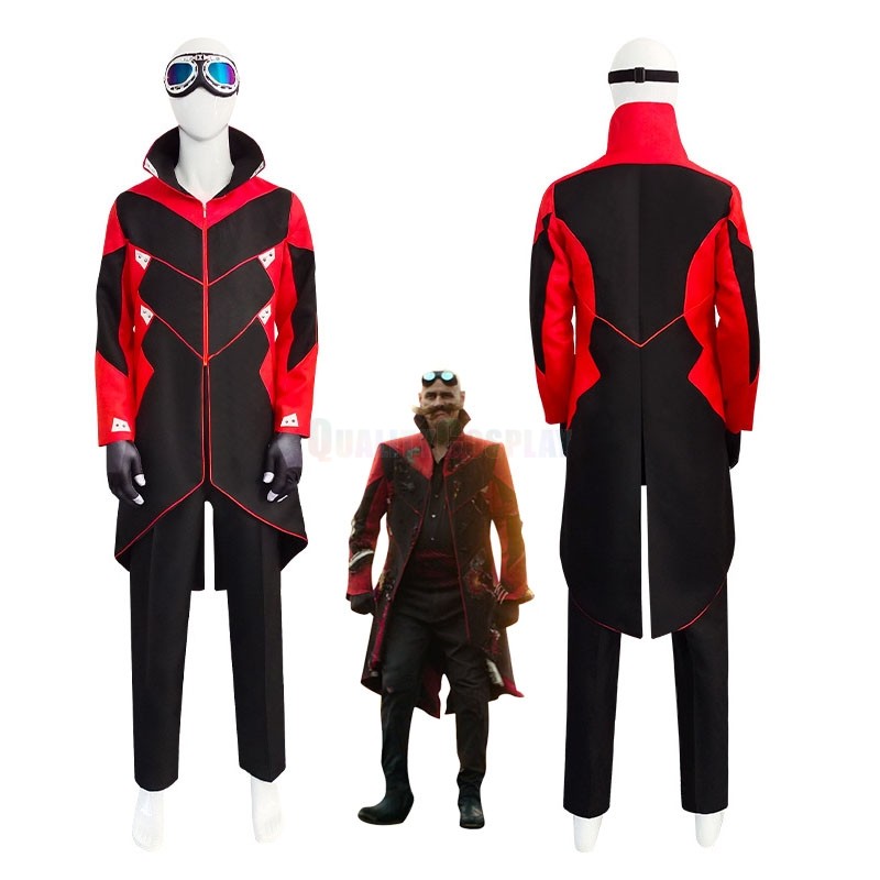 Dr. Eggman Cosplay Set Sonic the Hedgehog 2 Halloween Costume