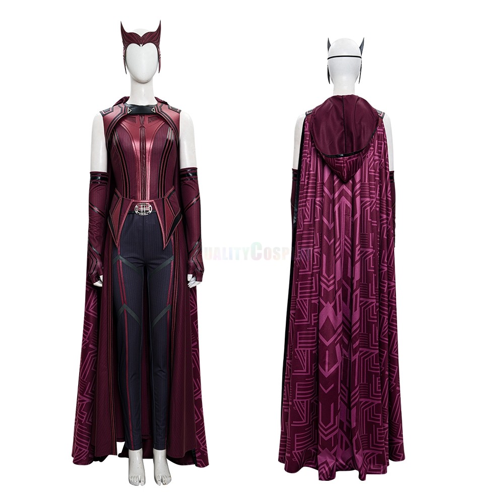 Wanda Vision Scarlet Witch Wanda Cosplay Costume High Quality Edition