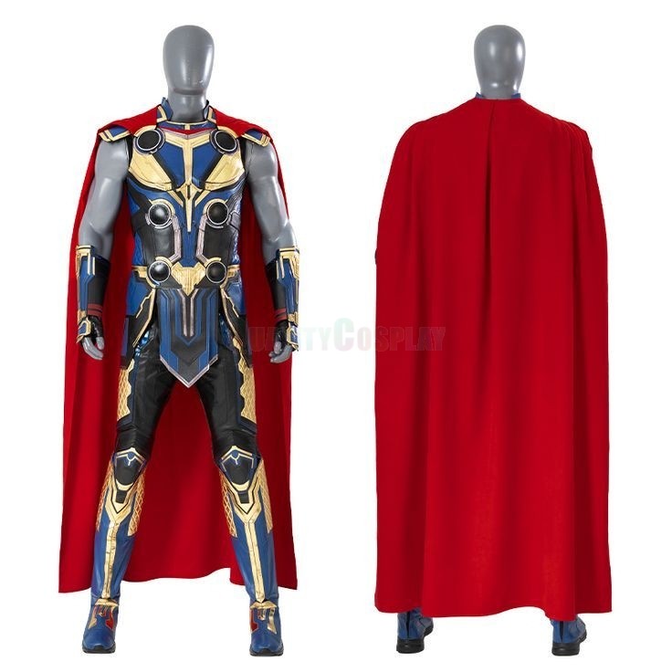 Love and Thunder Thor Blue Armor Cosplay Costume