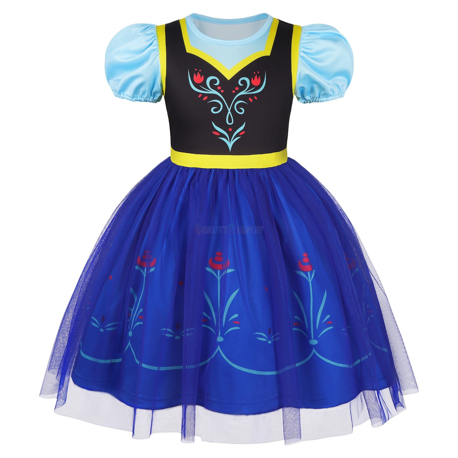 Frozen Anna Princess Dress Children's Halloween Cosplay Costume HQCOSPLAY — free download