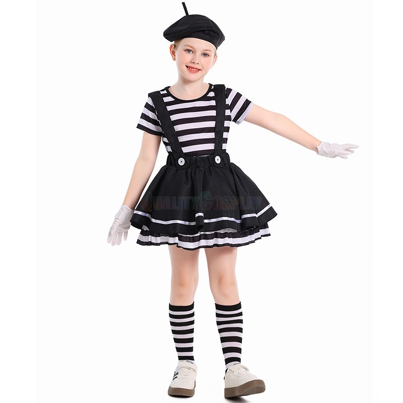 Halloween Comedy Girl European and American Stage Performance Clown ...