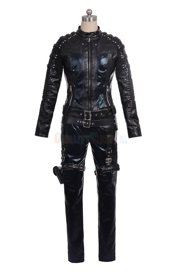 Green Arrow Black Canary Laurel Cosplay Costumes