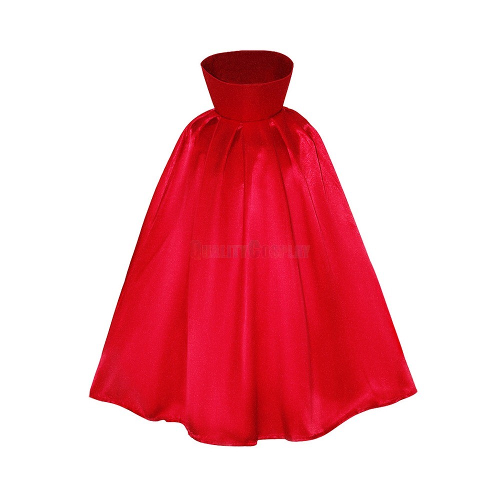 Hollow Knight Hornet Cosplay Costume For Kids Red Cloak And Mask ...