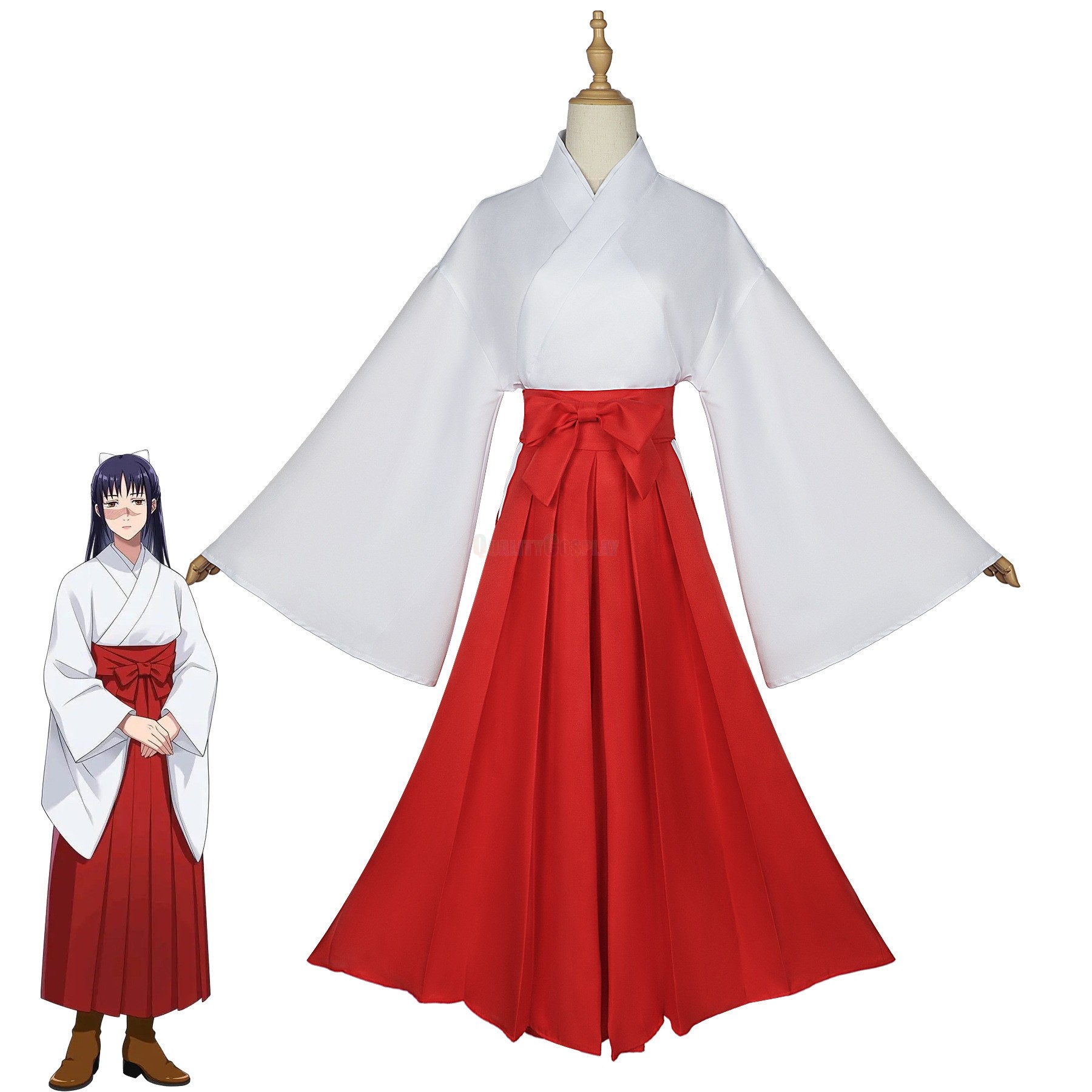 Anime Jujutsu Kaisen Iori Utahime Cosplay Kimono Halloween Costume anime-jujutsu-kaisen-iori-utahime-cosplay-kimono-halloween-costume