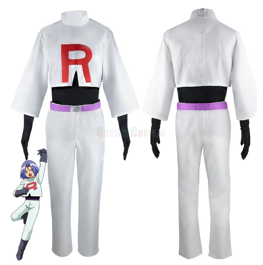 Cartoon Pokemon Team Rocket James Cosplay