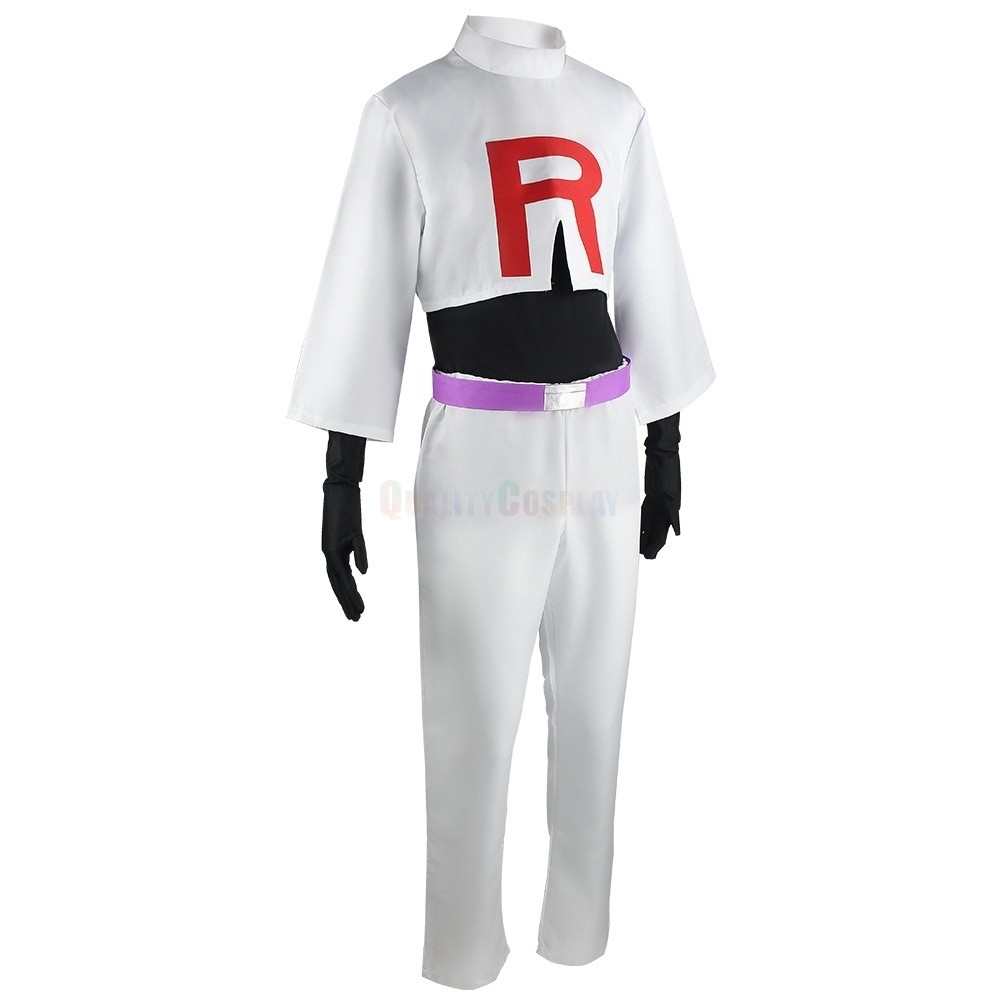 Cartoon Pokemon Team Rocket James Cosplay - HQCOSPLAY