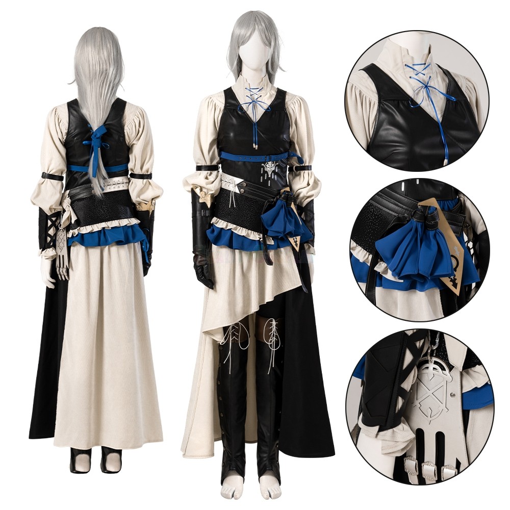 Final Fantasy XVI Jill Warrick Cosplay Costumes