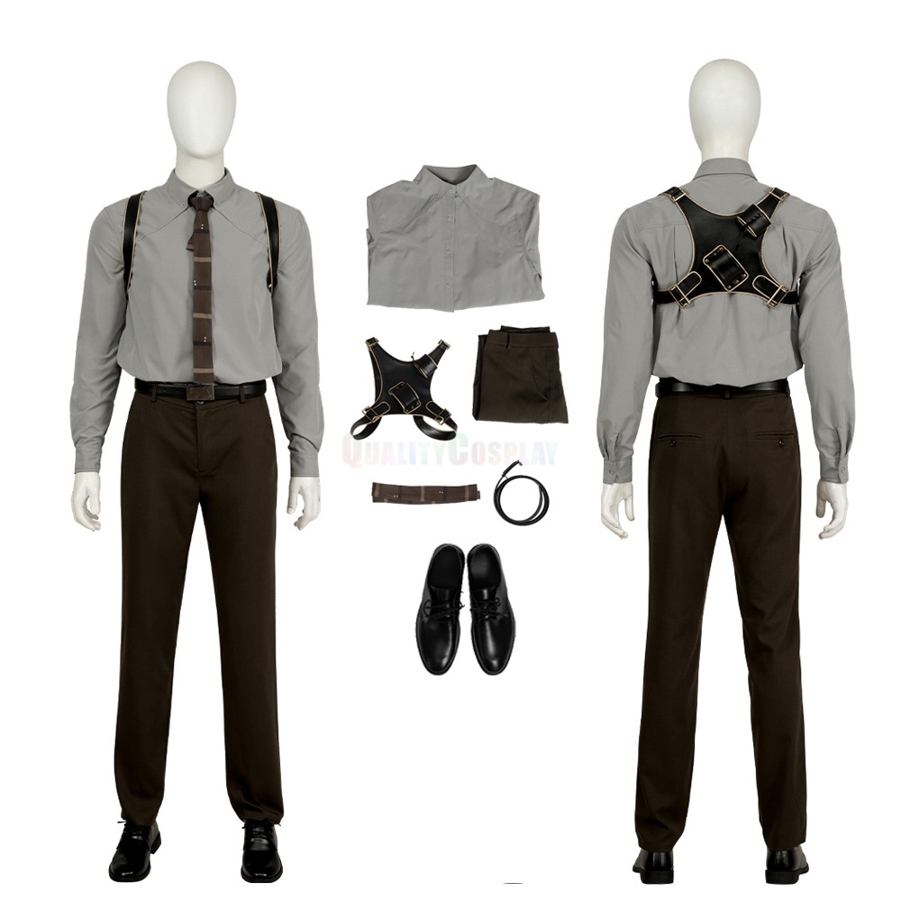 Loki S2 Loki Cosplay Costumes Grey Suit
