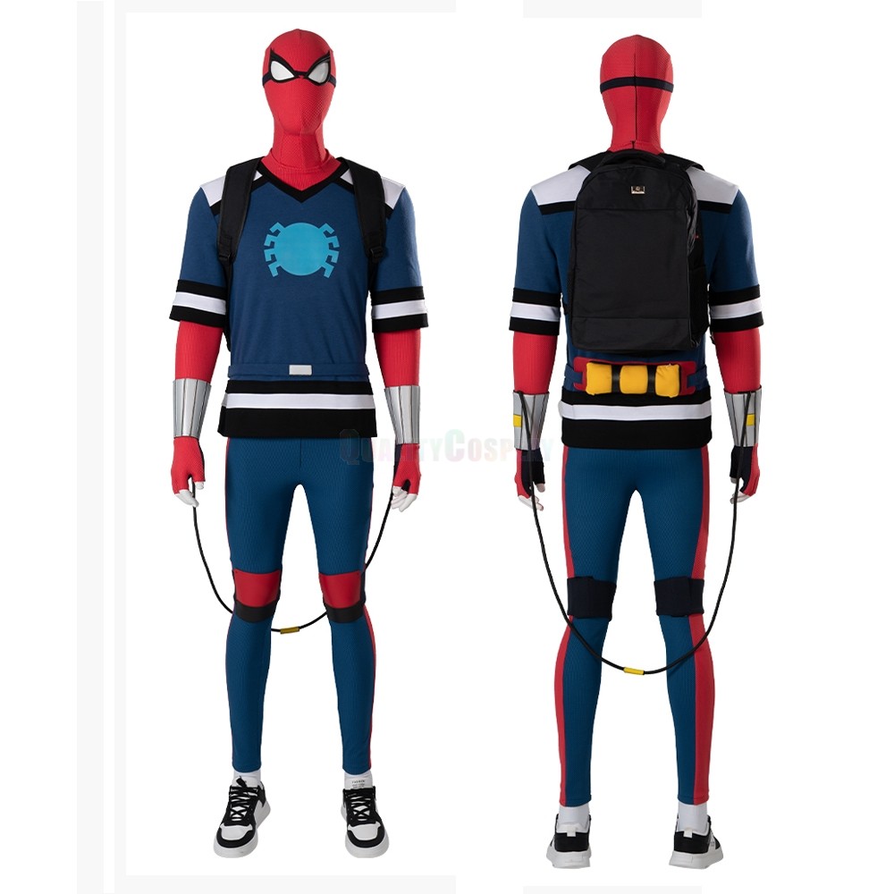 Spider-Man Freshman Year Cosplay Costume Jumpsuit Edition