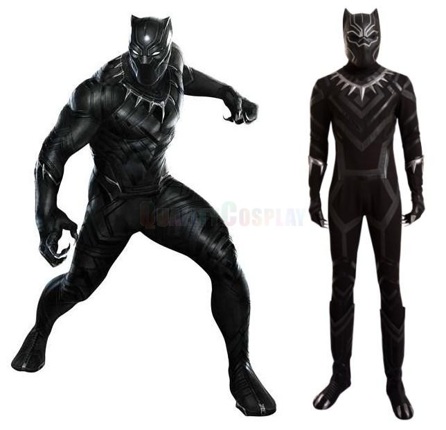 Captain America: Civil War Black Panther Cosplay Costumes