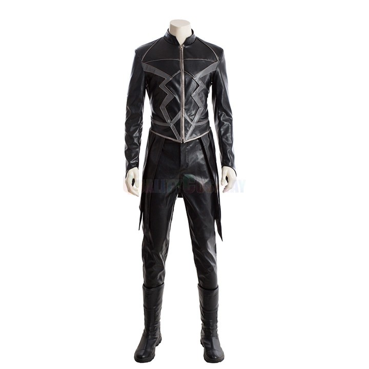 Marvel Inhumans Blackagar Boltagon Cosplay Costumes