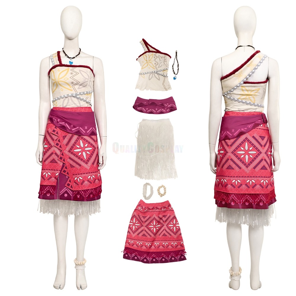 Moana 2 The Return of the Wayfinder Moana Cosplay Costume