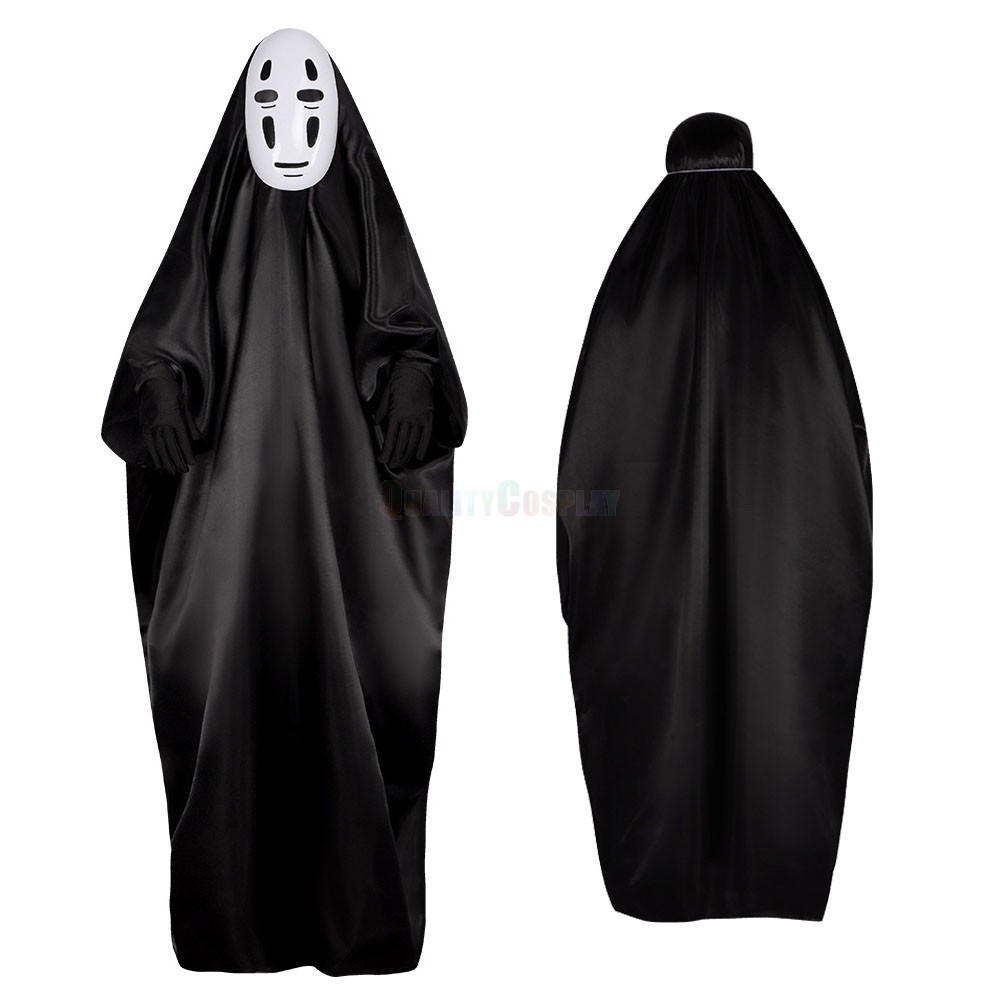 Spirited Away No-Face Man Cosplay Halloween Adult & Kids Costume